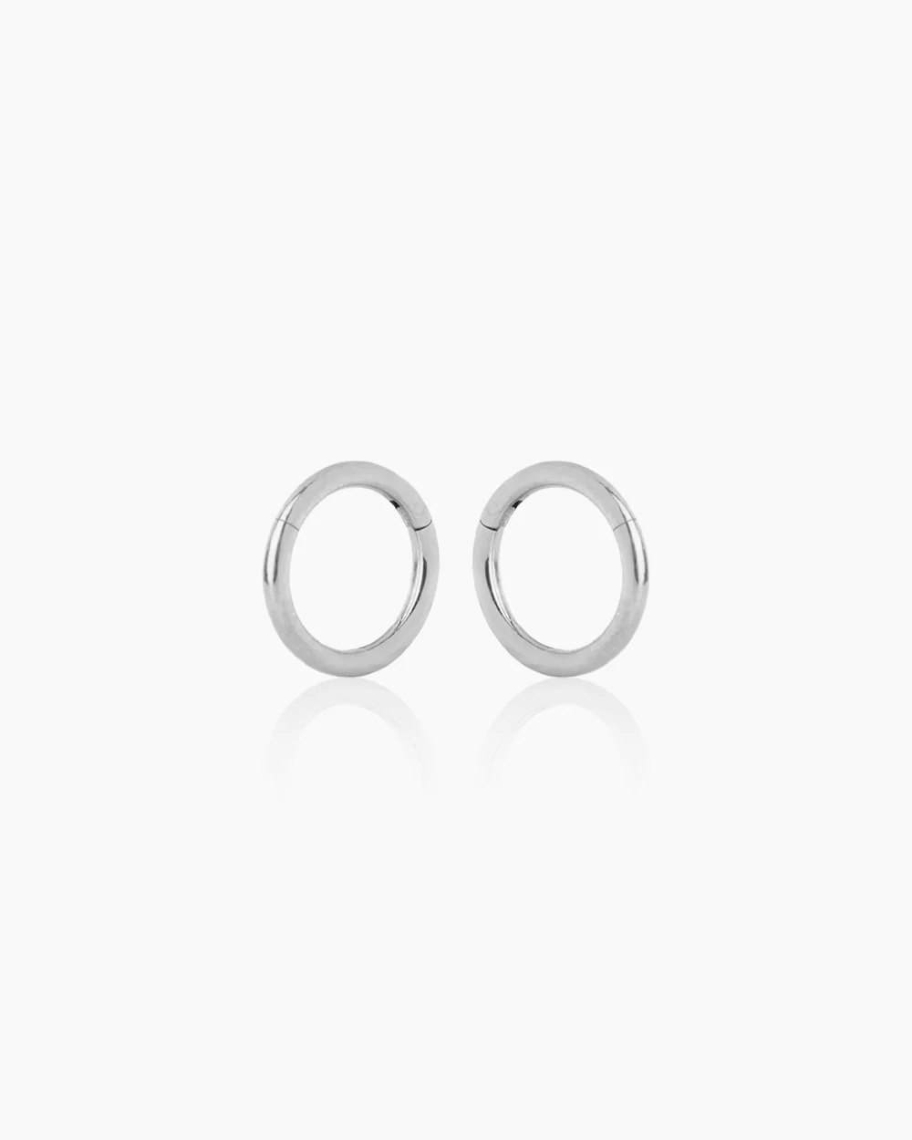 Addy 6mm Silver Huggies