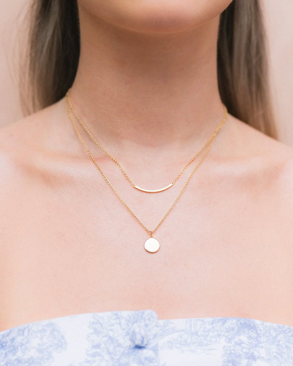 Alexa Gold Necklace - Image 3