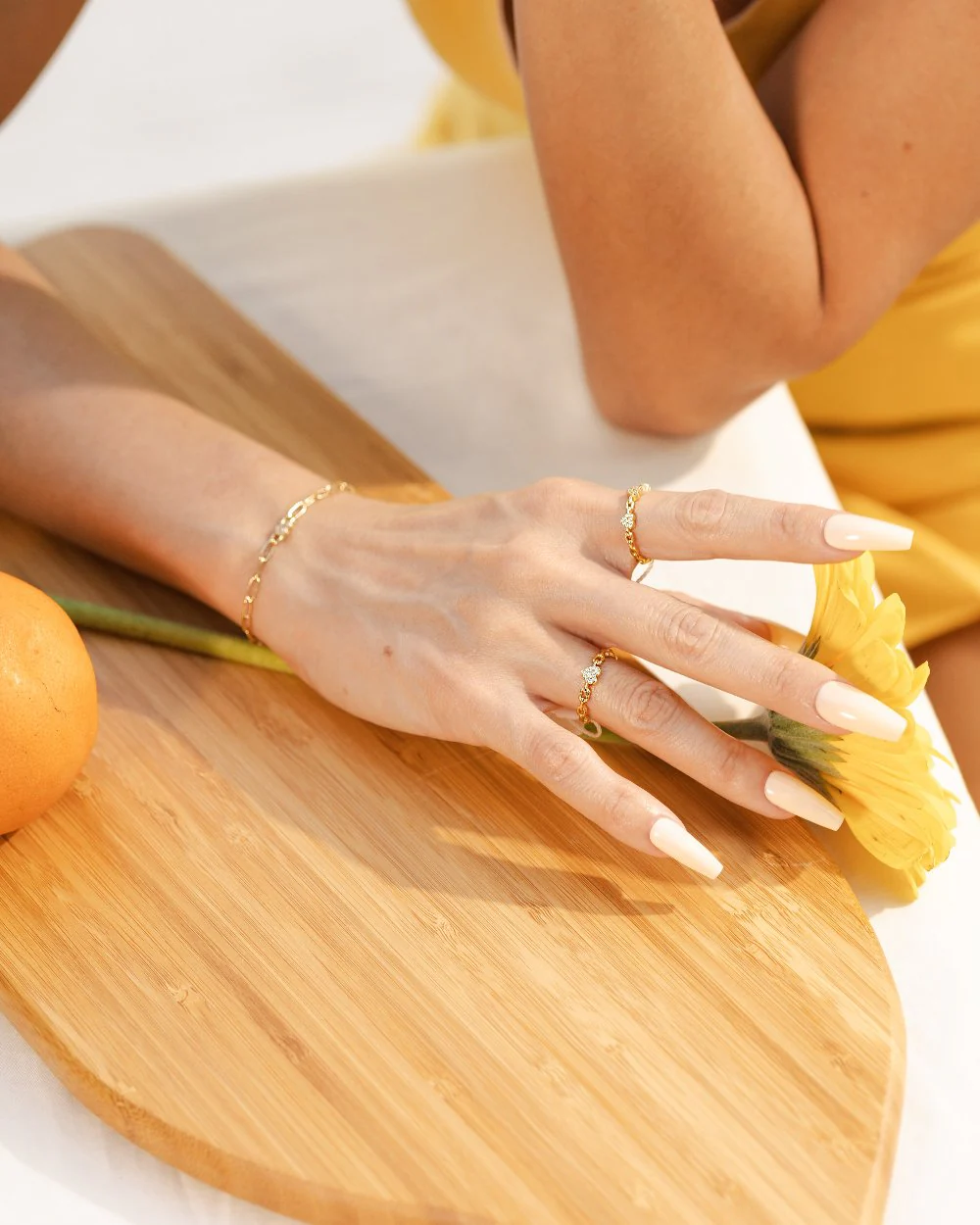 Alexis Gold Ring - Image 2