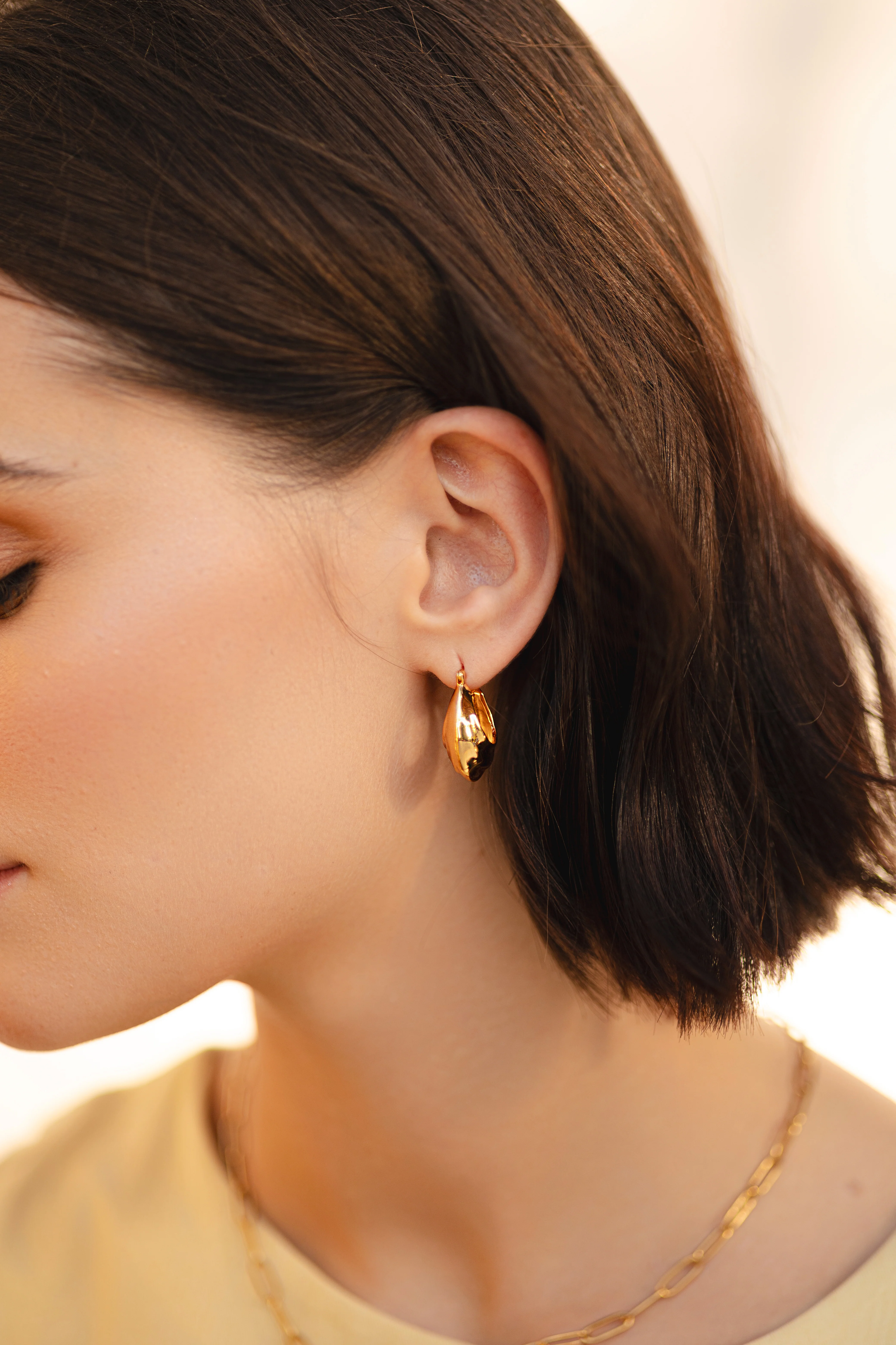 Arden Gold Hoops - Image 2