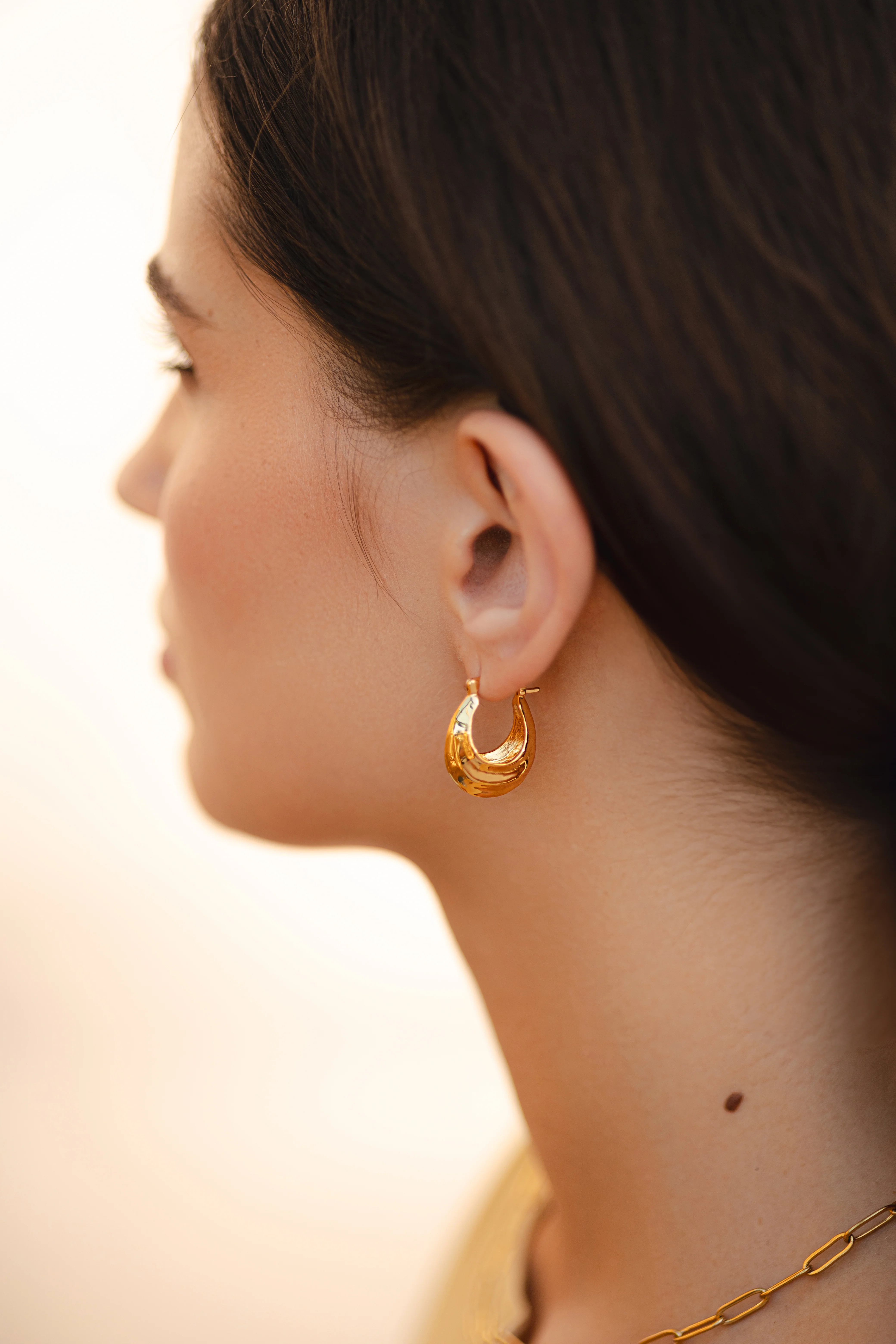 Arden Gold Hoops - Image 3