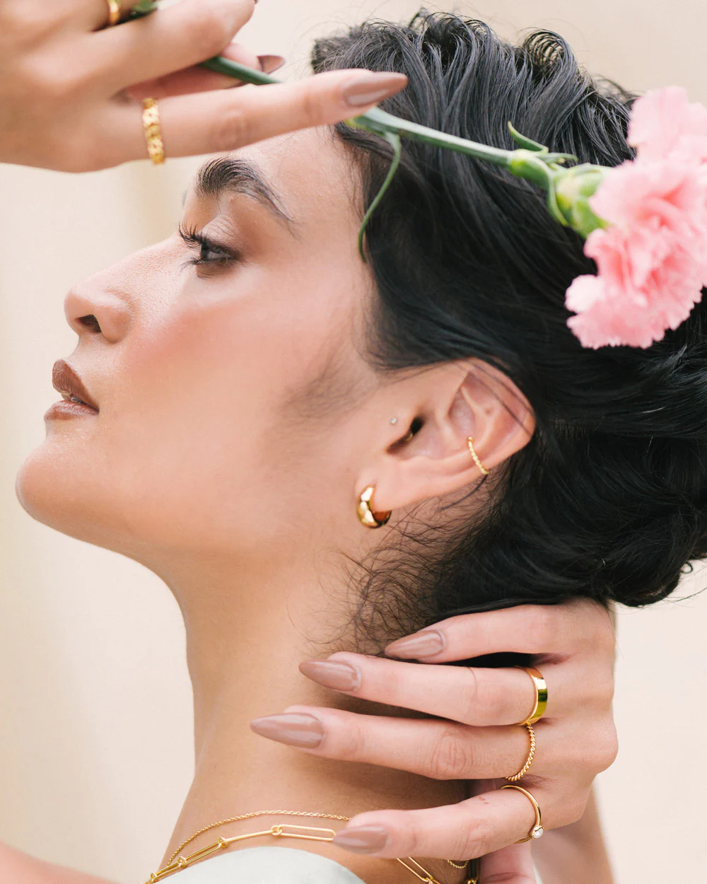 Barcelona Gold Hoops - Image 3