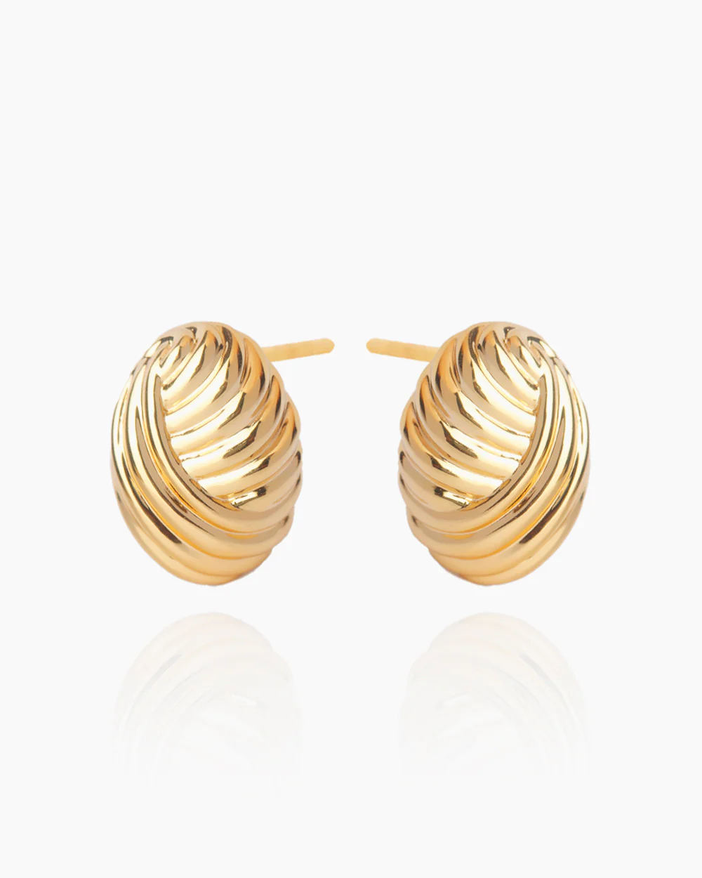 Beatrice Gold Studs