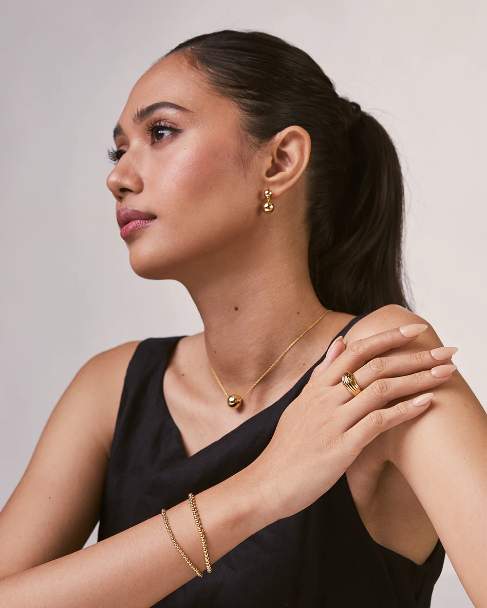 Belinda Gold Bracelet - Image 3