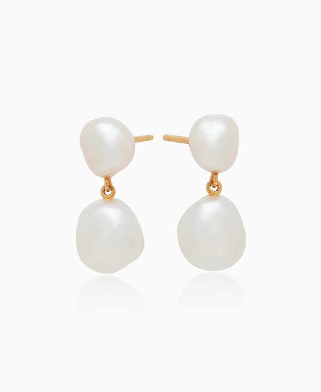 Belle Gold Drop Studs