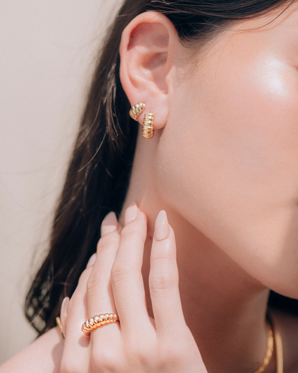 Beverly Gold Ring - Image 3