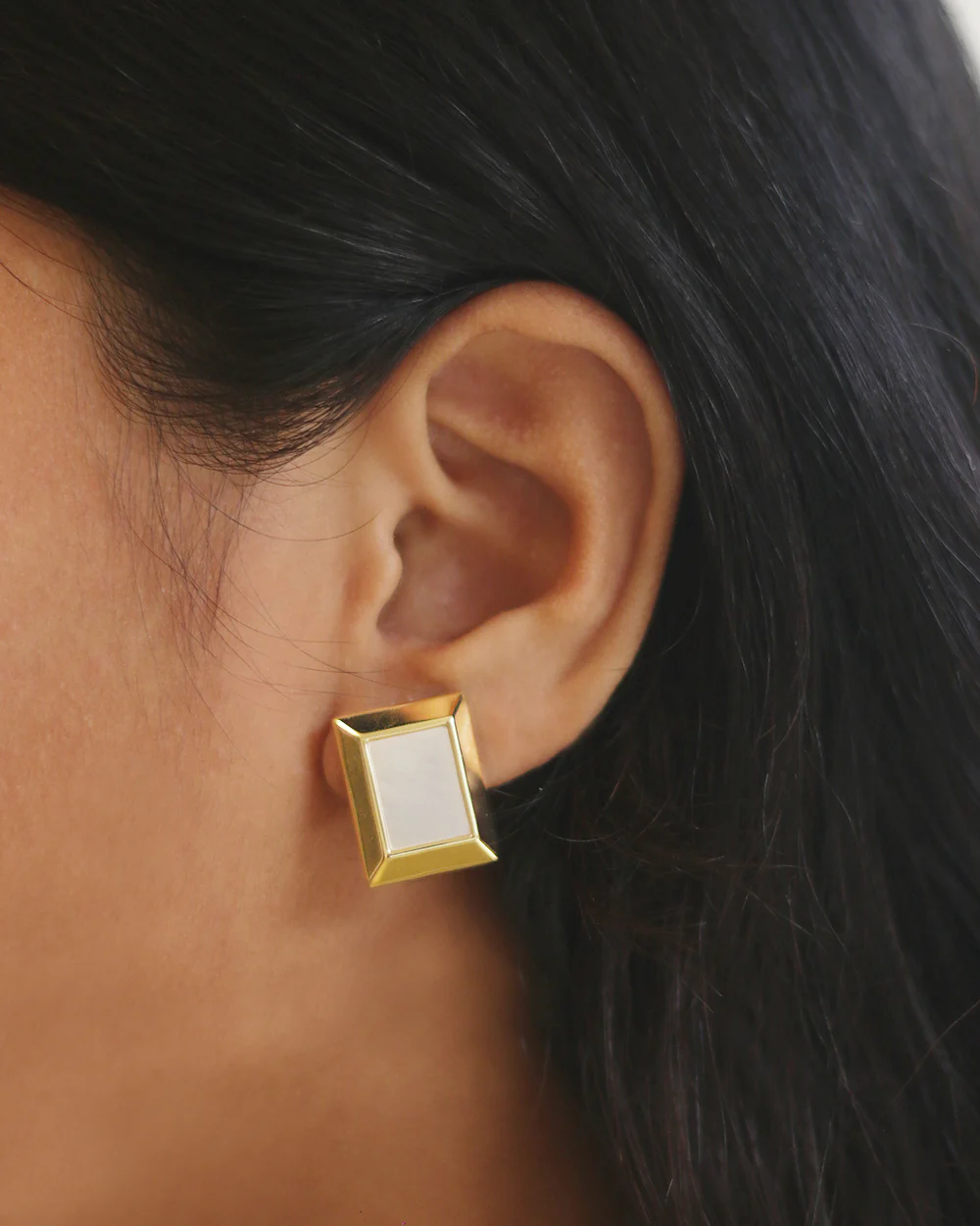 Blanca Gold Studs - Image 3