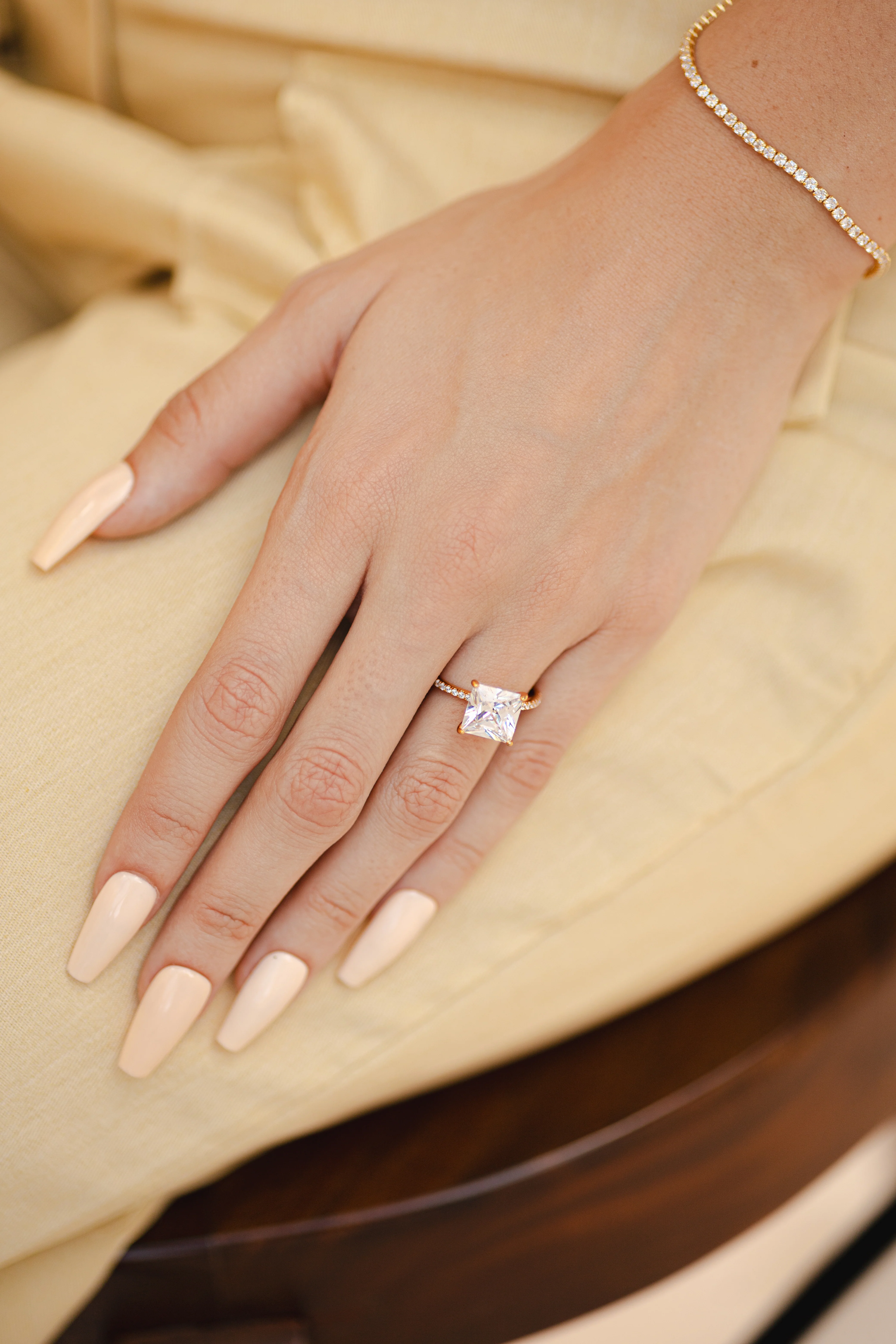 Bridget Gold Ring - Image 2