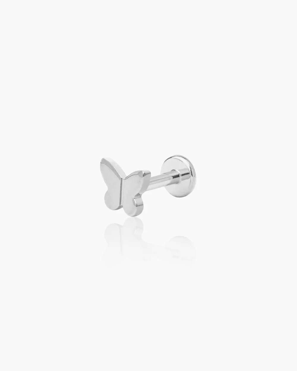 Fae Silver Flatback Stud