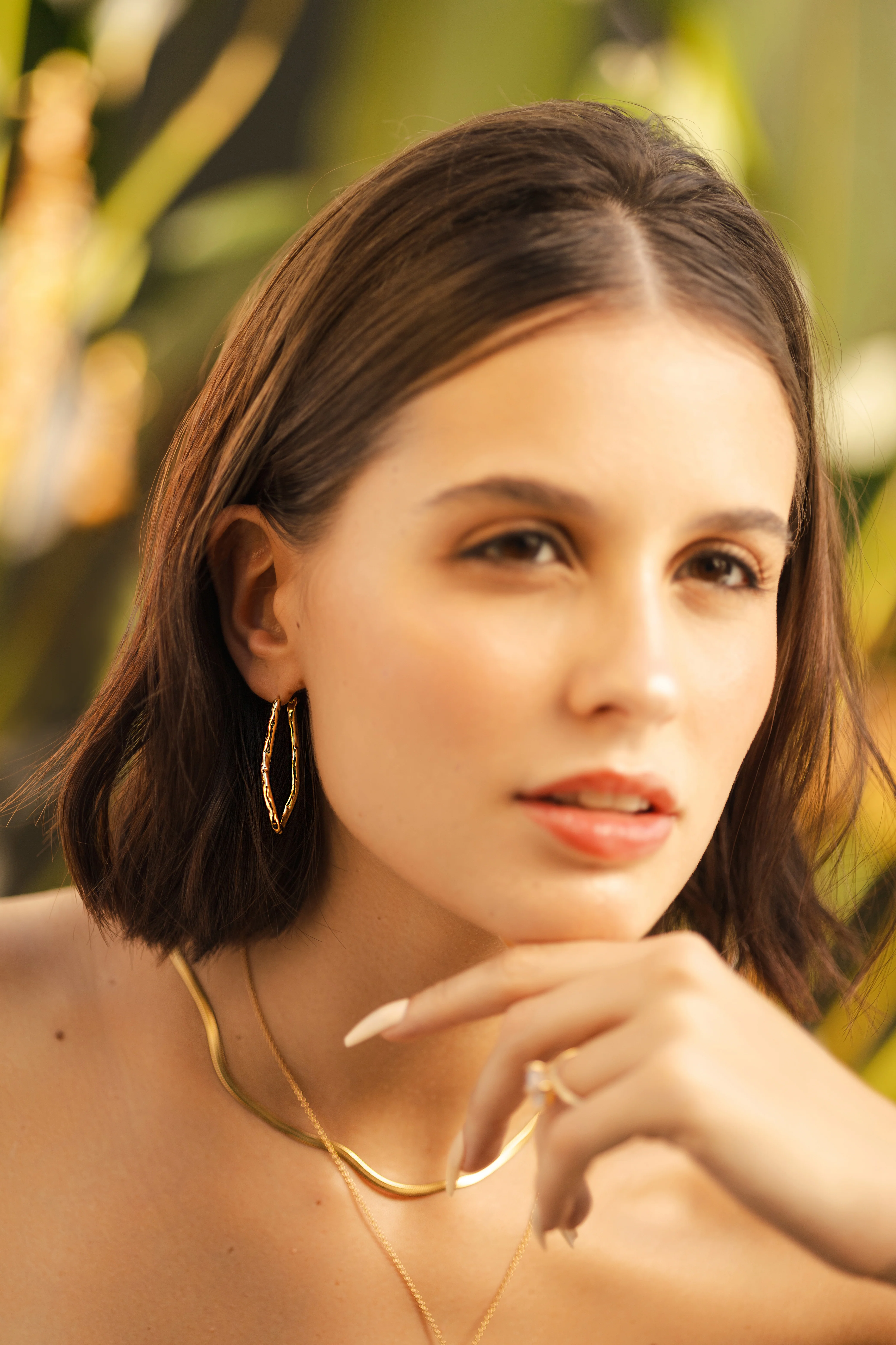 Carmel Gold Hoops - Image 2