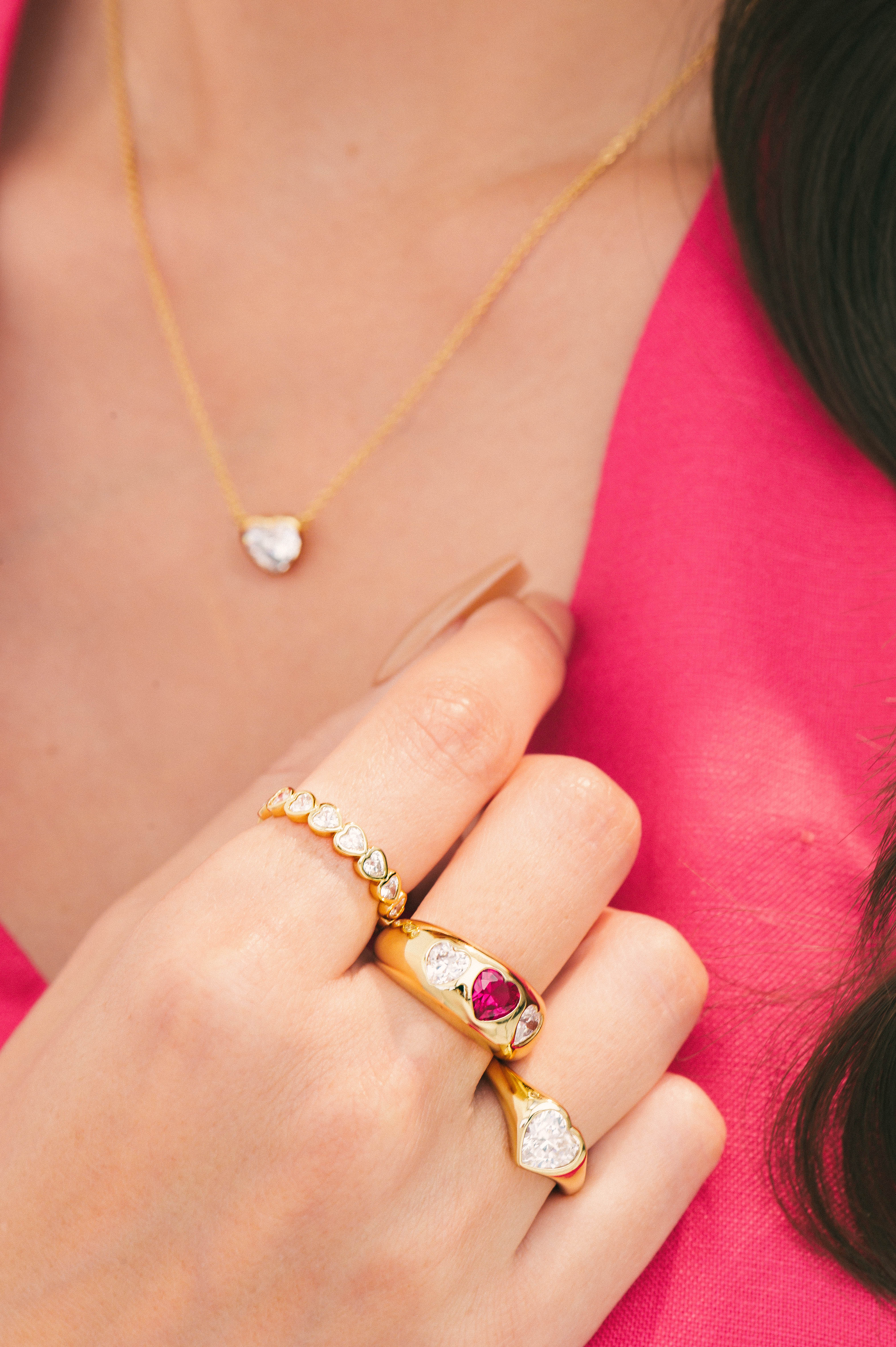 Carrie Gold Ring - Image 3