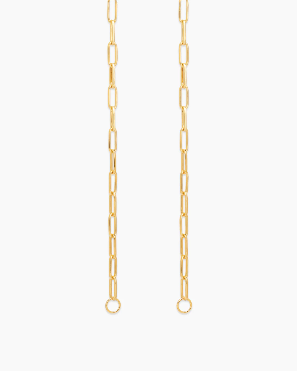 Paperclip Charm Necklace Chain
