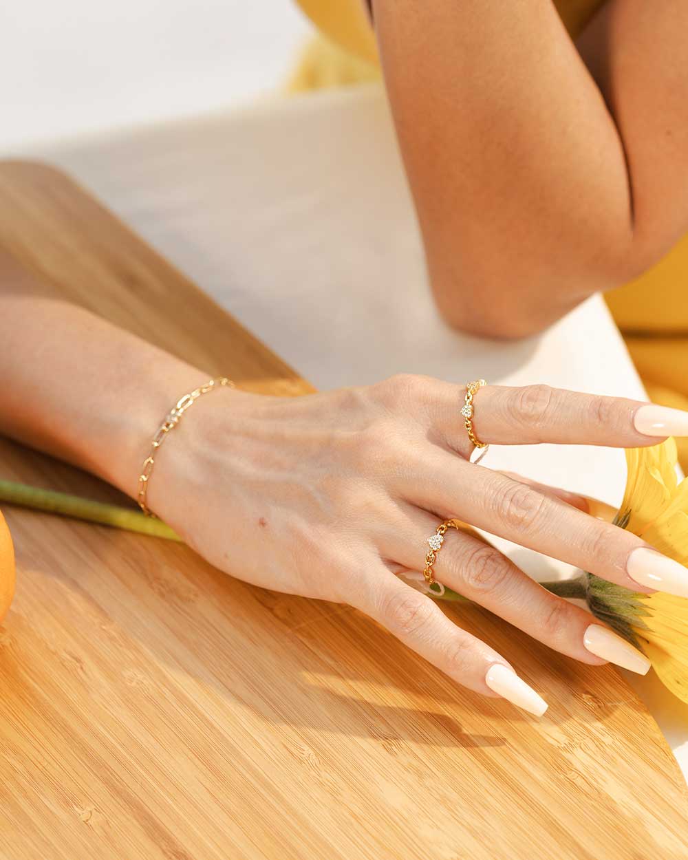 Claire Gold Ring - Image 3