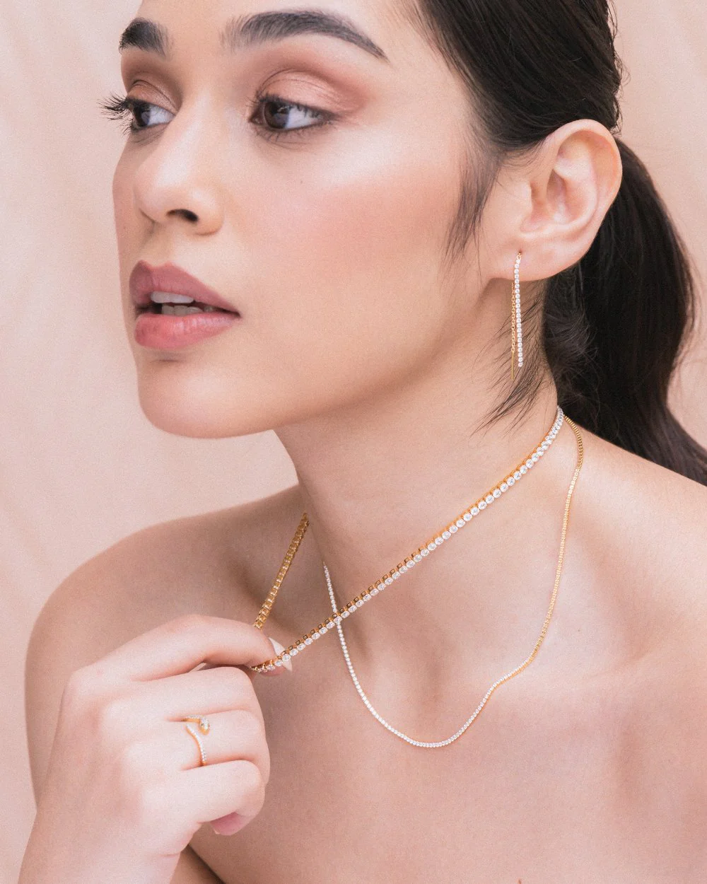 Dianne Silver Necklace - Image 4