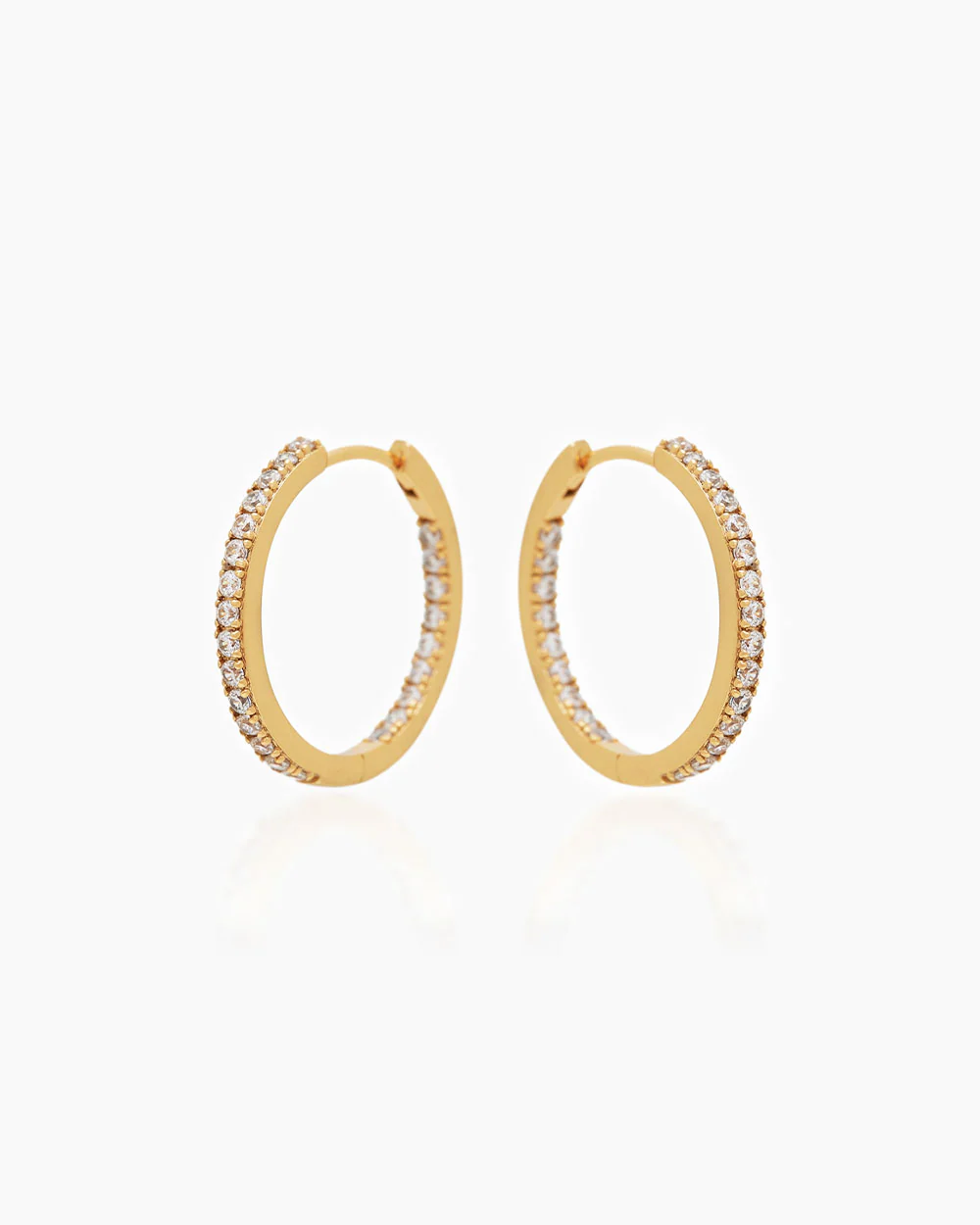 Janet Gold Hoops