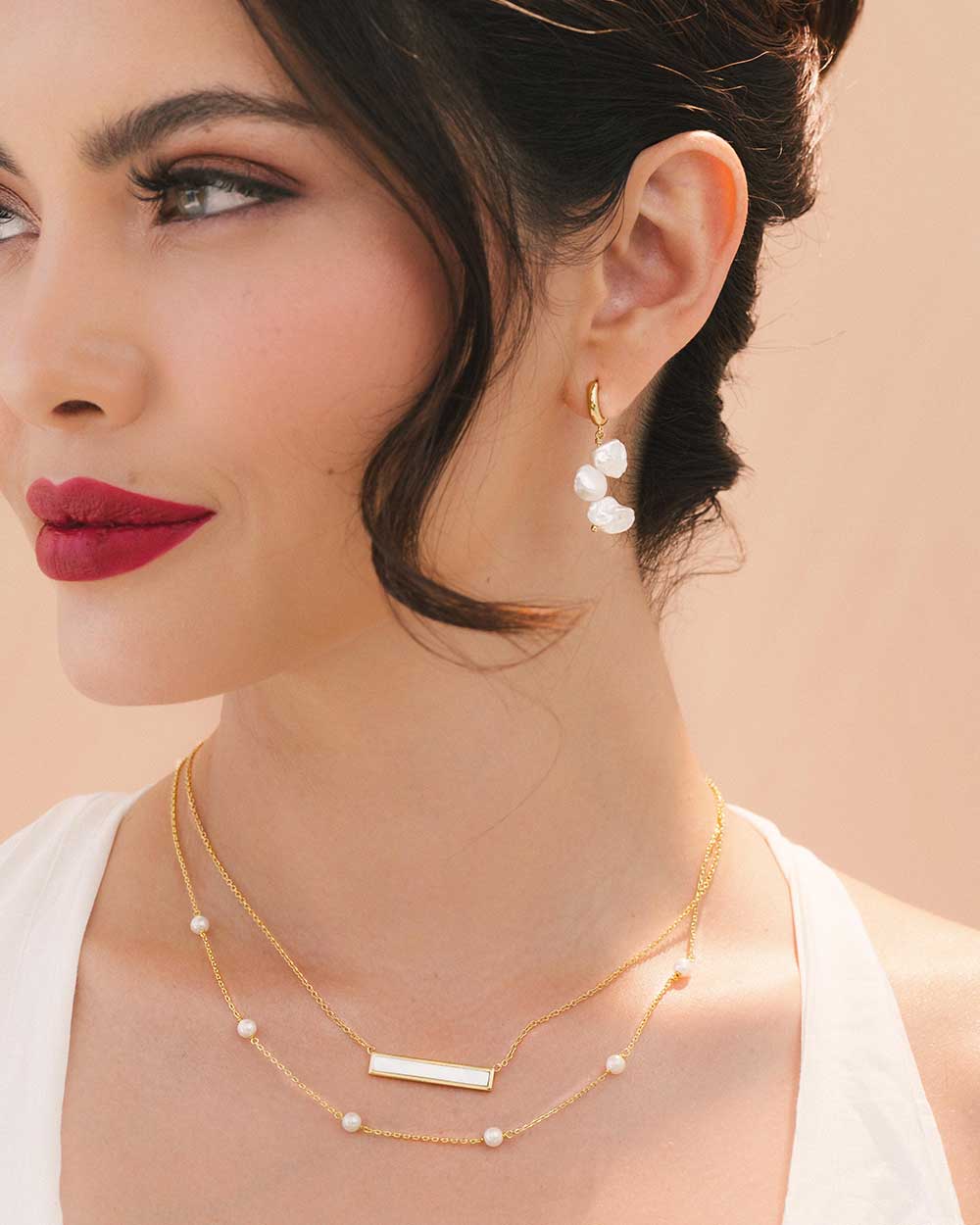 Cora Gold Necklace - Image 2