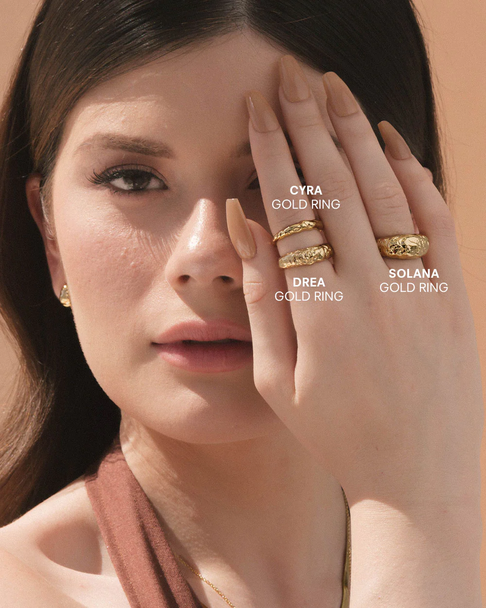 Drea Gold Ring - Image 3
