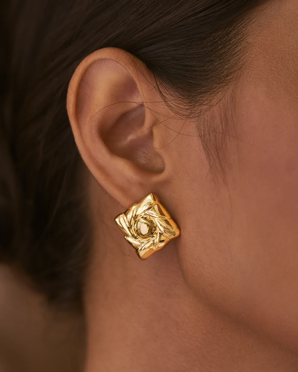Dulce Gold Studs - Image 3