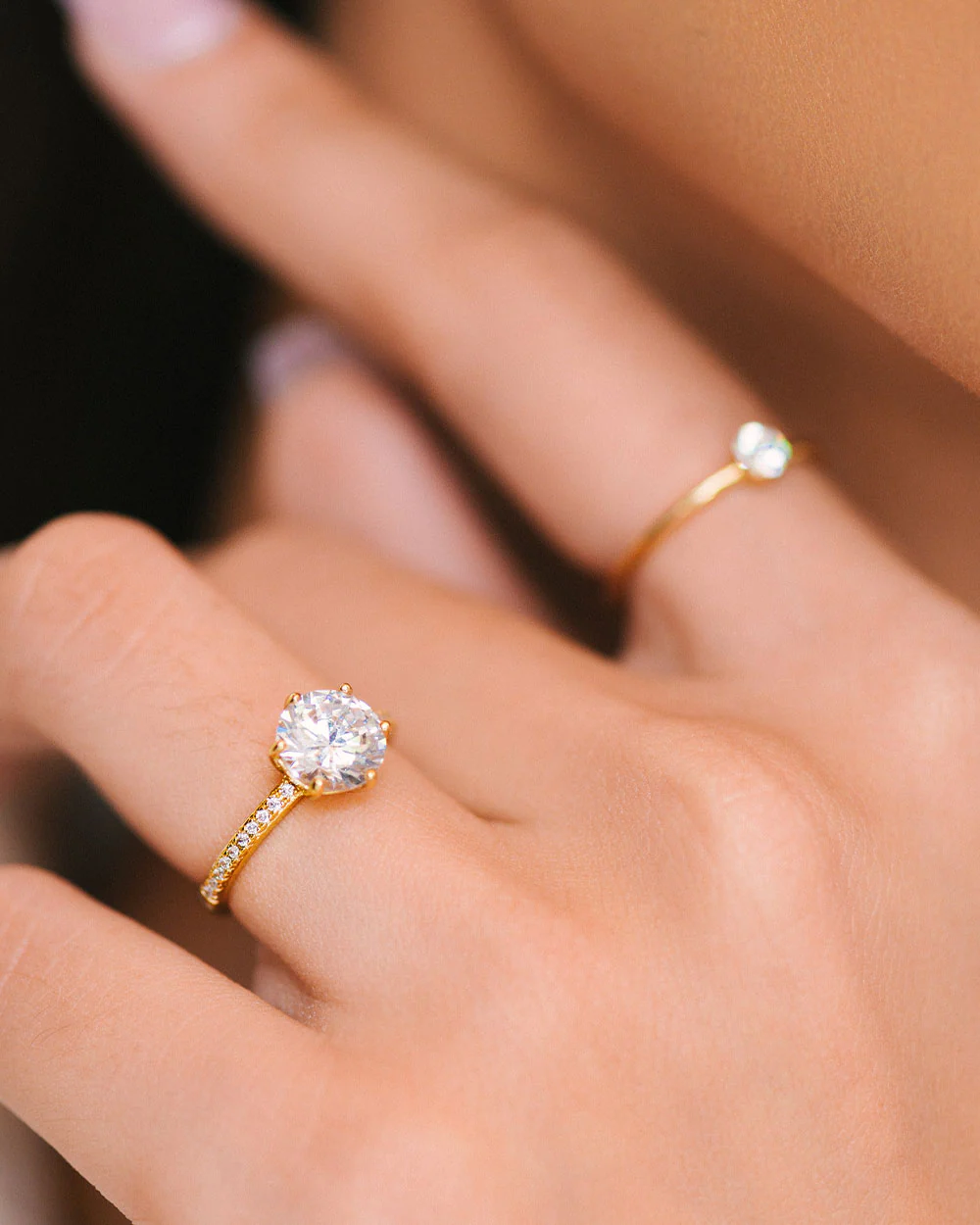 Elisa Gold Ring - Image 3