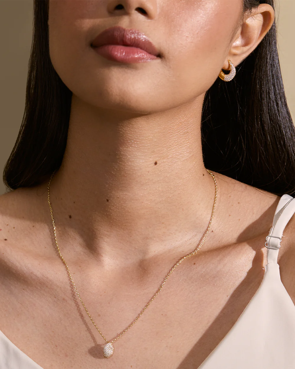 Felicia Gold Hoops - Image 3