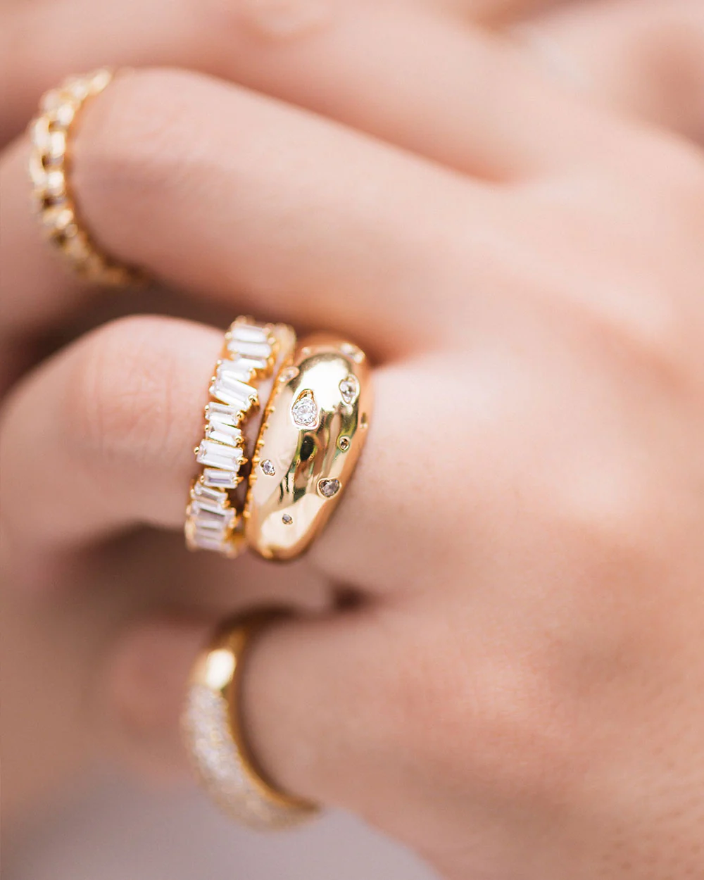 Feliz Gold Ring - Image 2