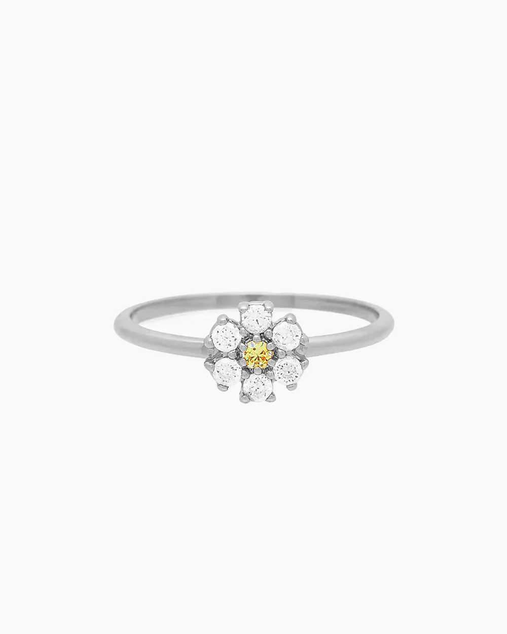 Flora Silver Ring