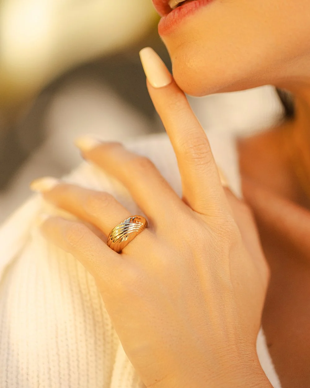 Florence Gold Ring - Image 2