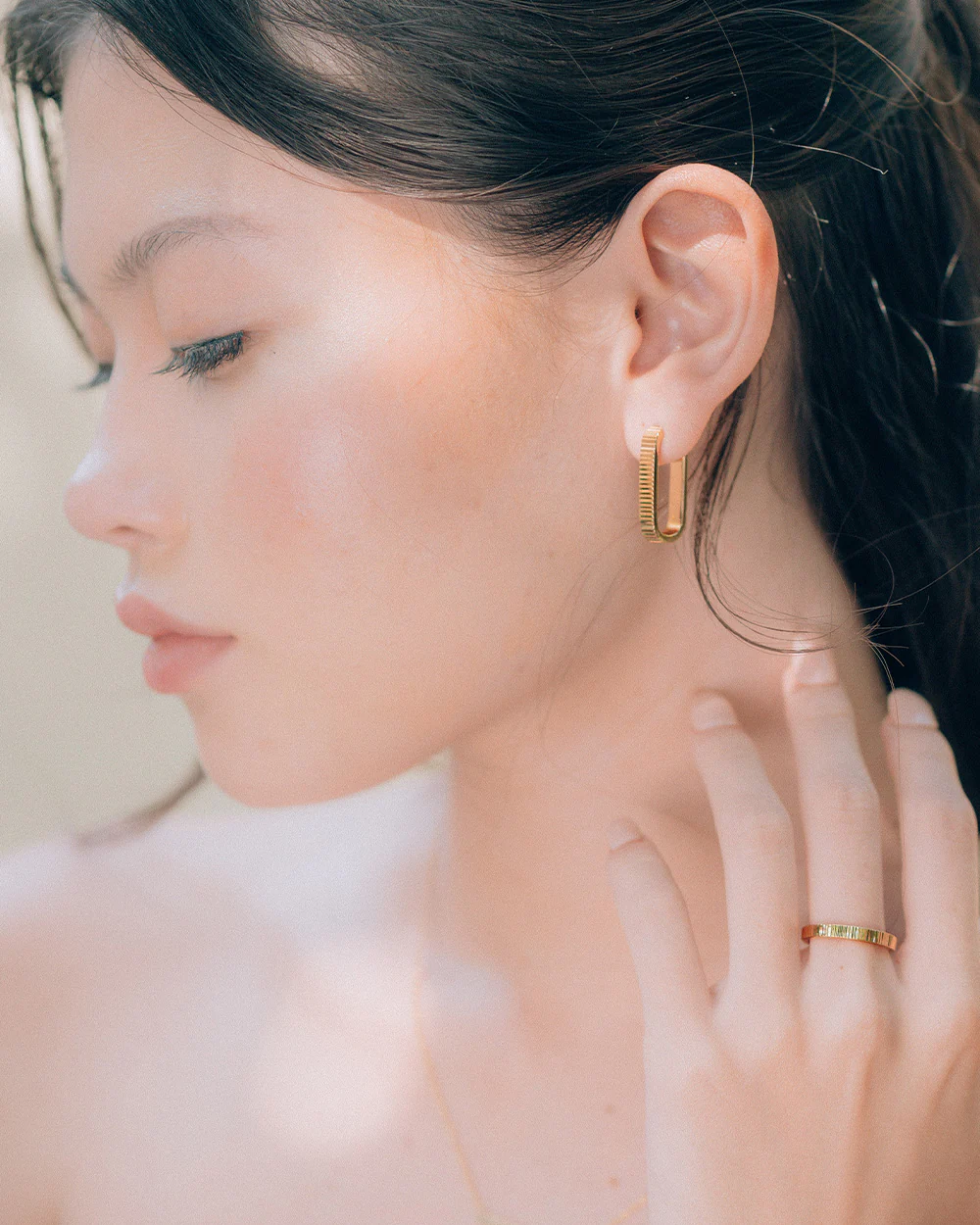 Savannah Gold Hoops - Image 4