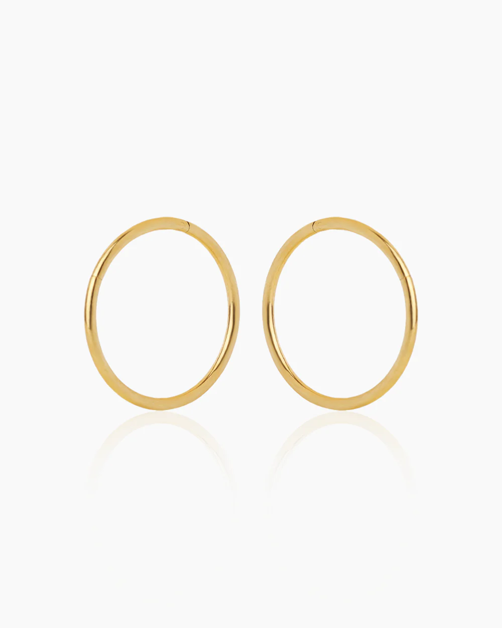 Fran 16mm Gold Hoops