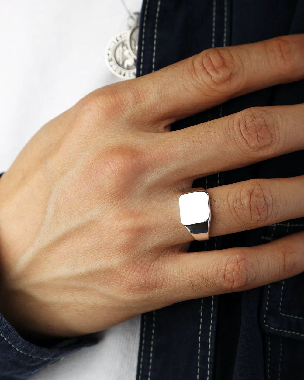 George Silver Ring - Image 4