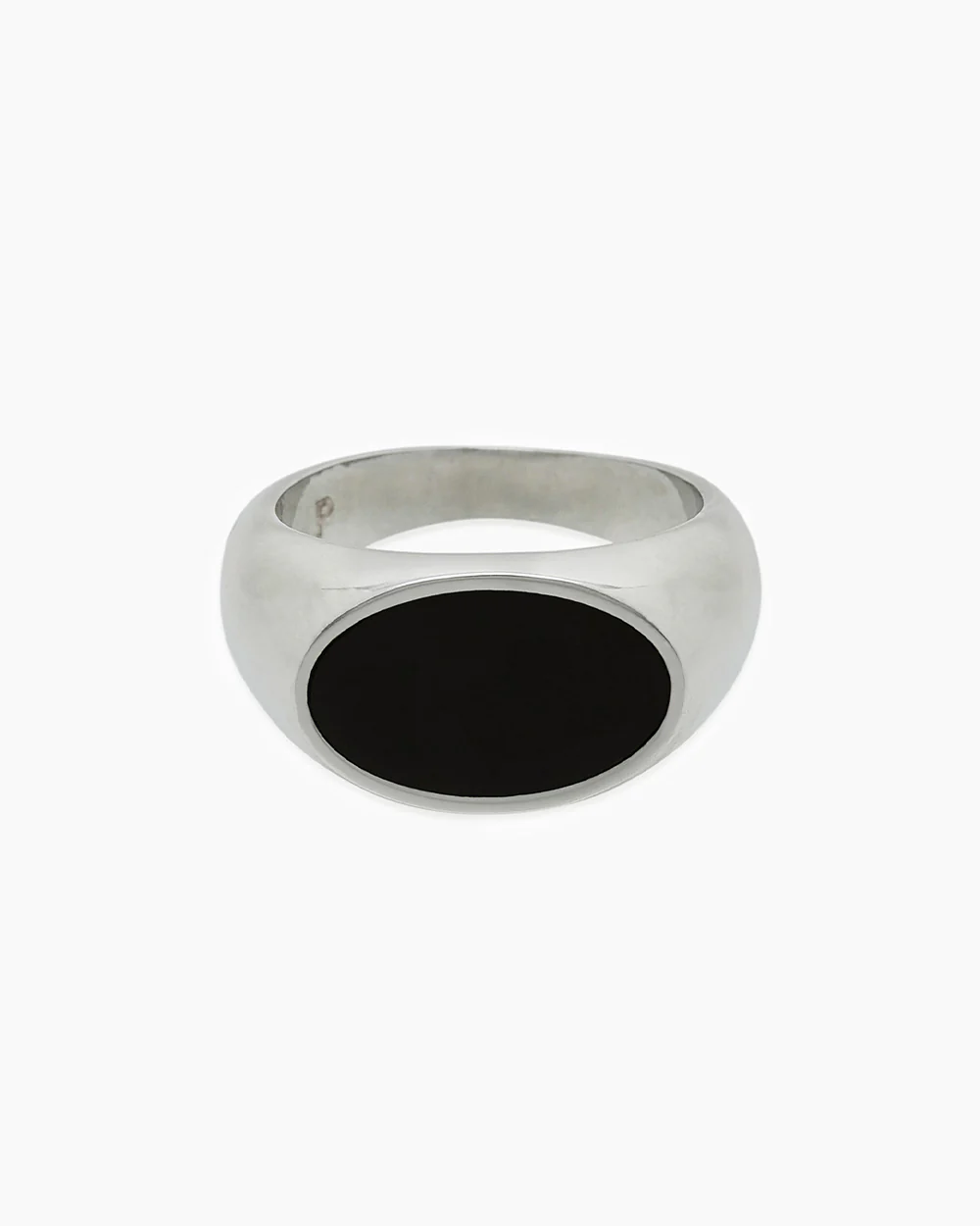 Harry Onyx Silver Ring