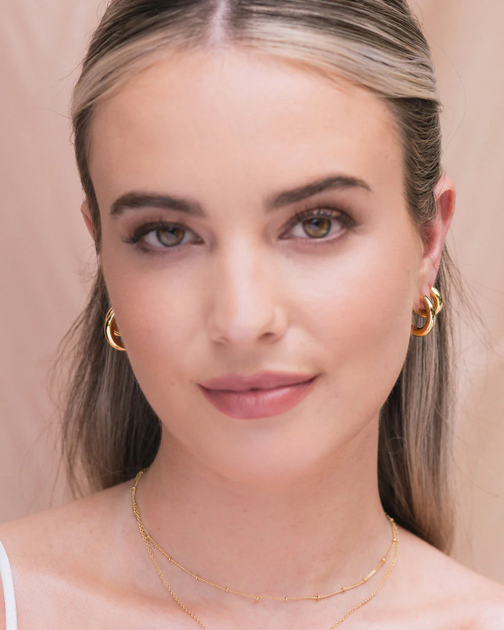 Hayden Gold Hoops - Image 4
