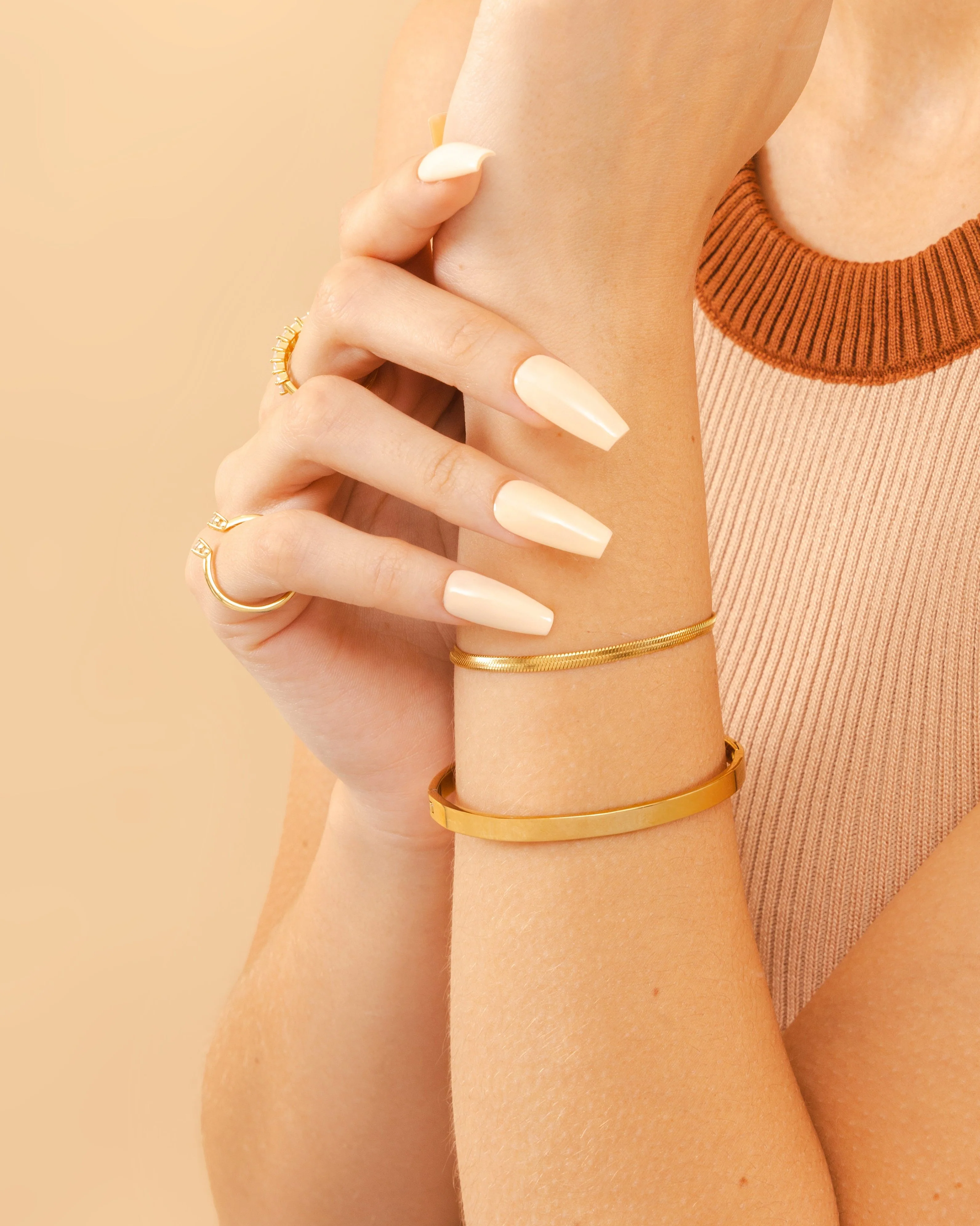 Avery Gold Bracelet - Image 5