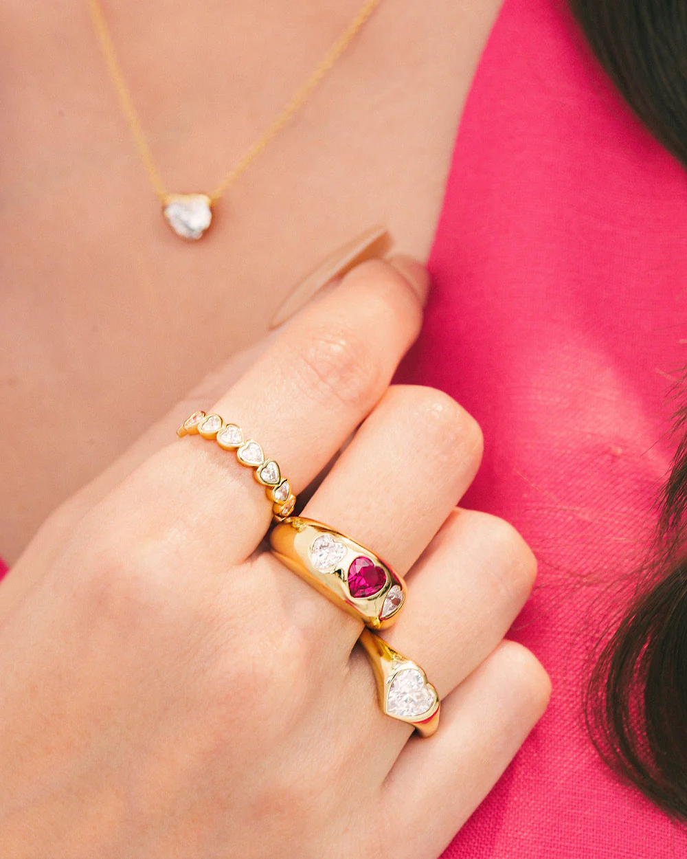 Jenna Gold Ring - Image 2