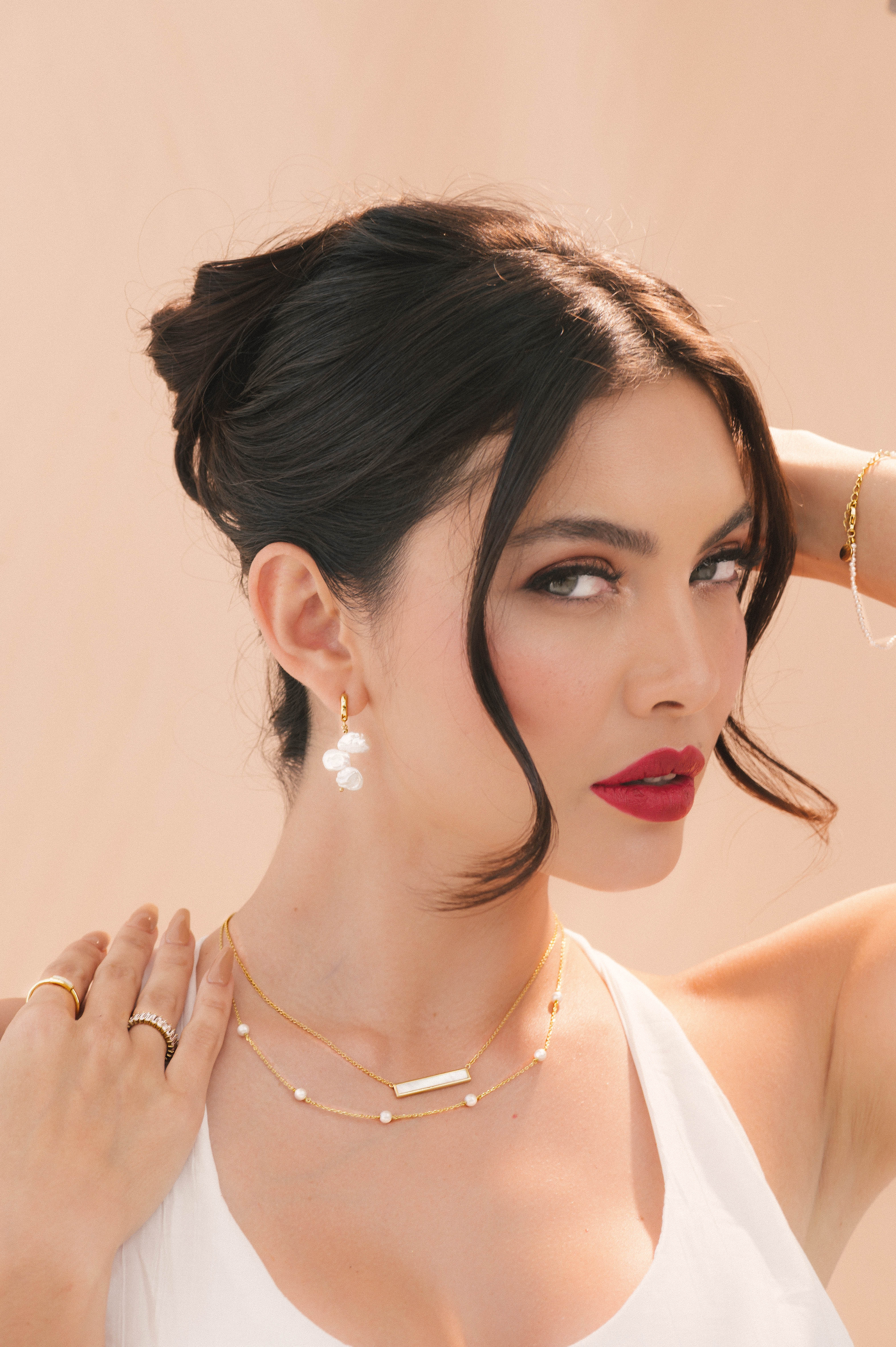 Kathleen Gold Necklace - Image 3