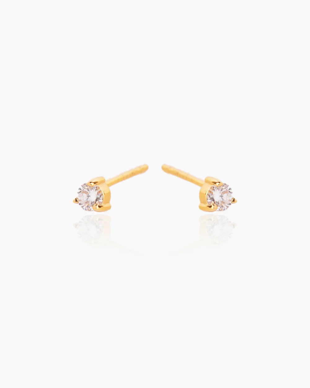 Lara Lab Grown Diamond Gold Studs