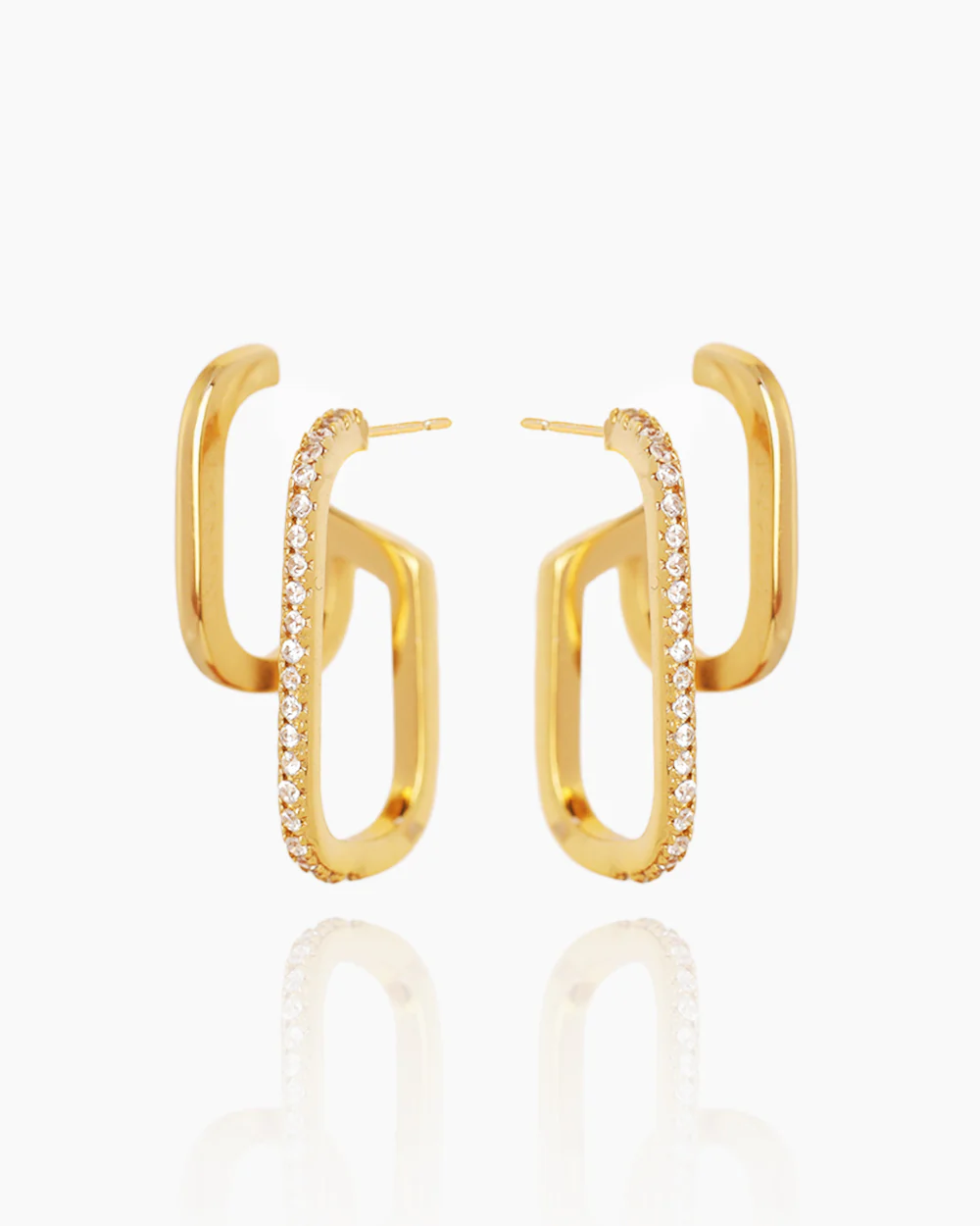 Larissa Gold Hoops