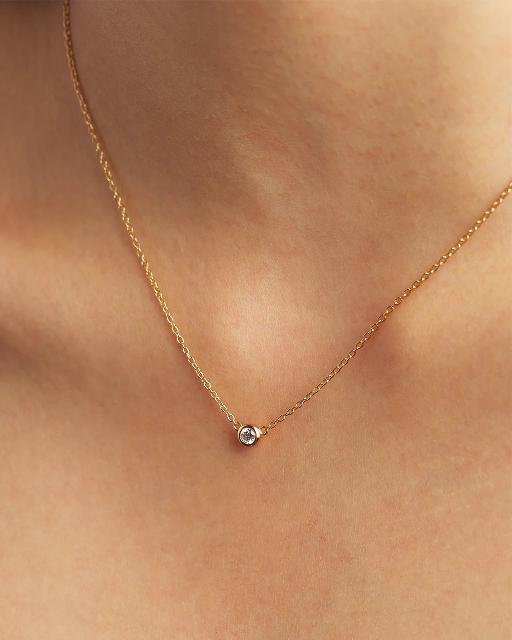 Leighton Lab Grown Diamond Gold Necklace - Image 2