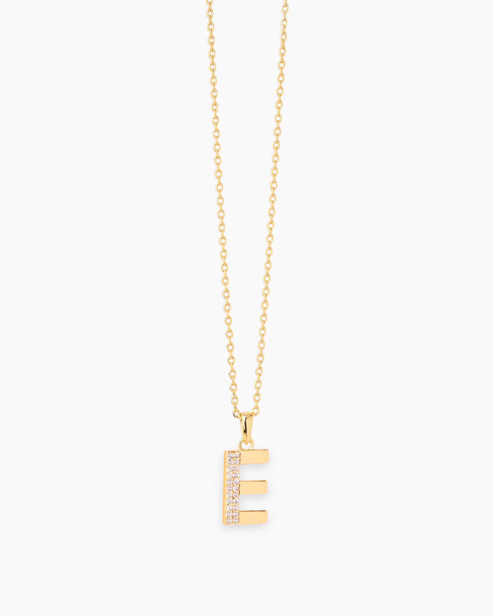 Letter Gold Necklace - Image 10