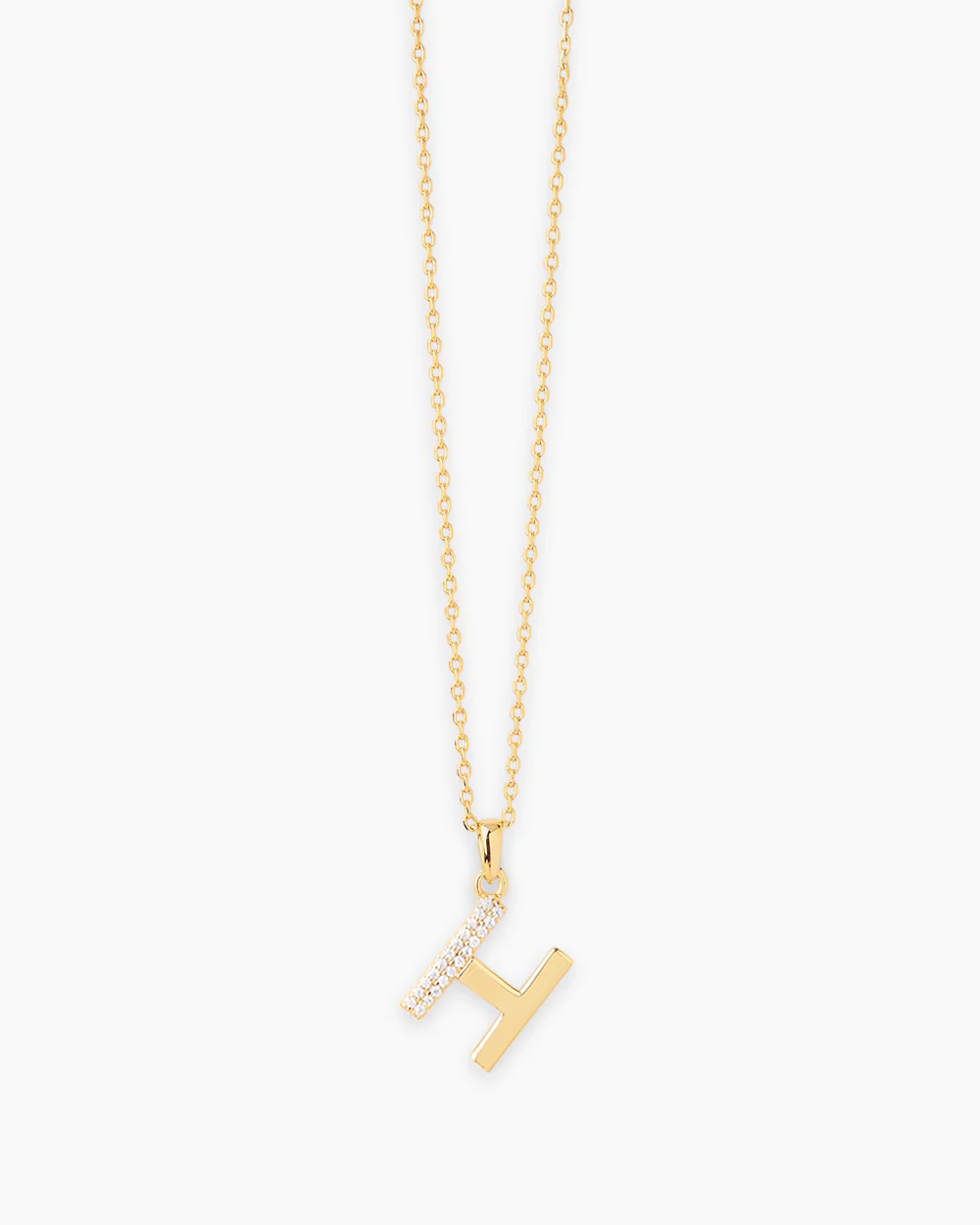 Letter Gold Necklace - Image 13