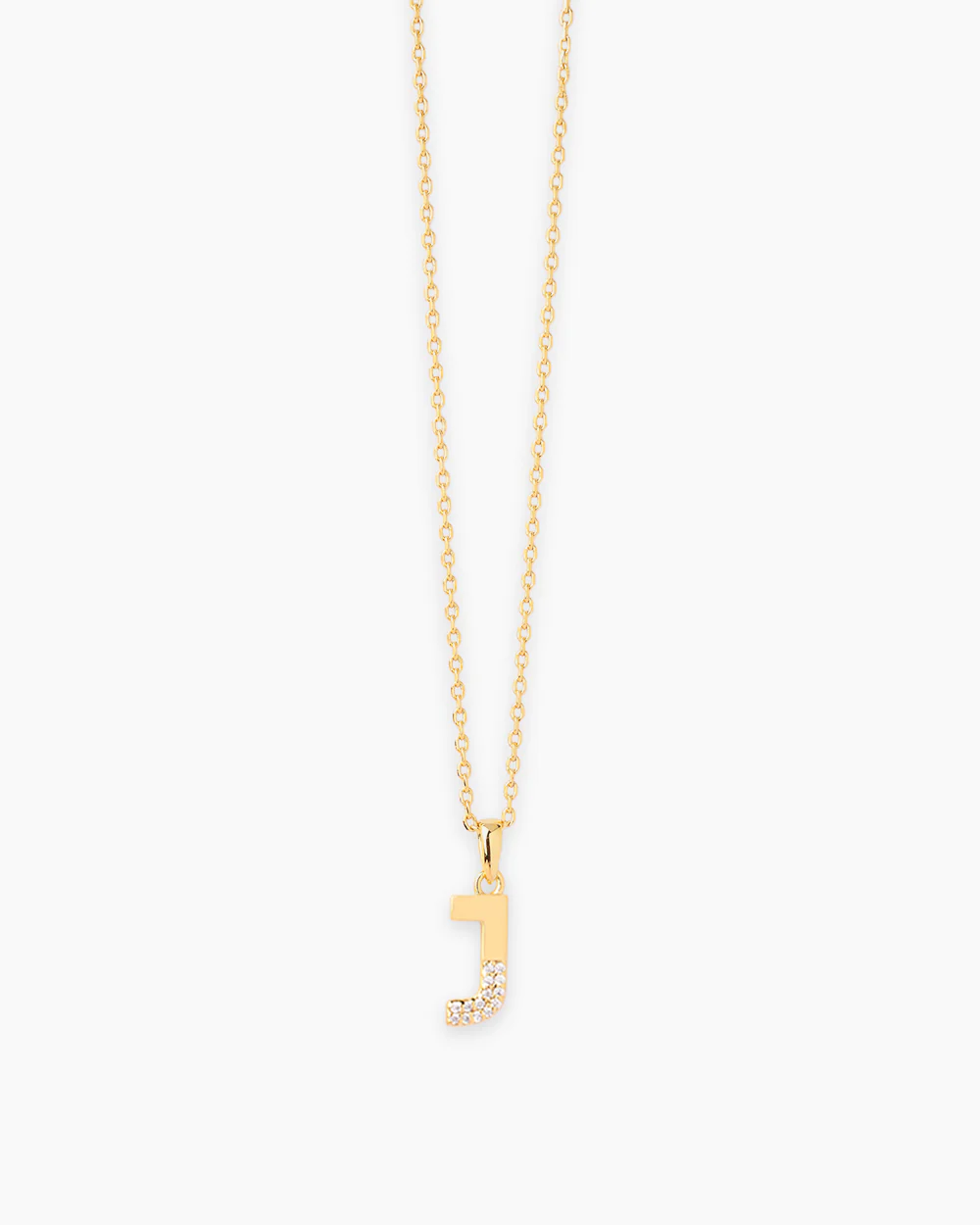Letter Gold Necklace - Image 15