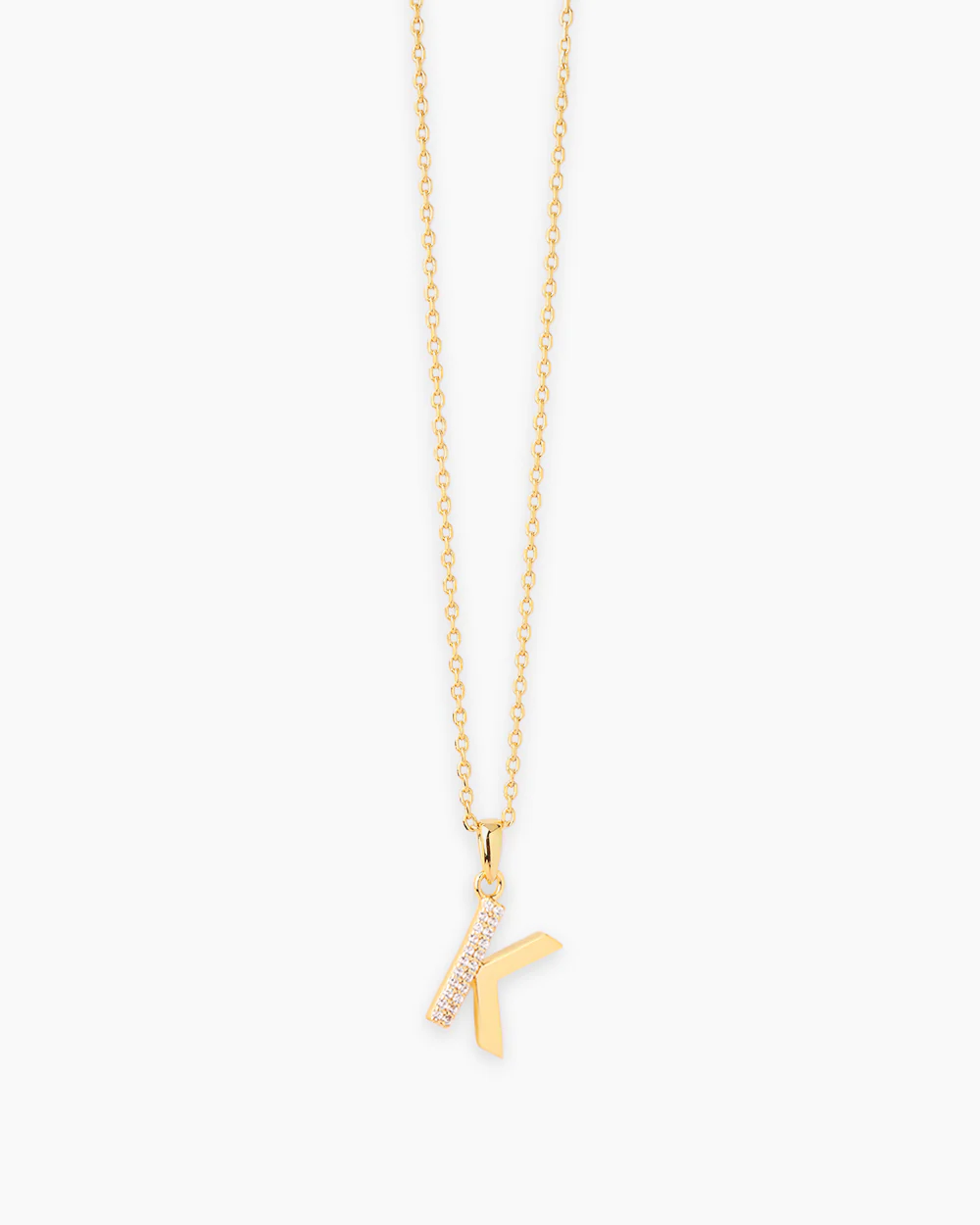 Letter Gold Necklace - Image 16