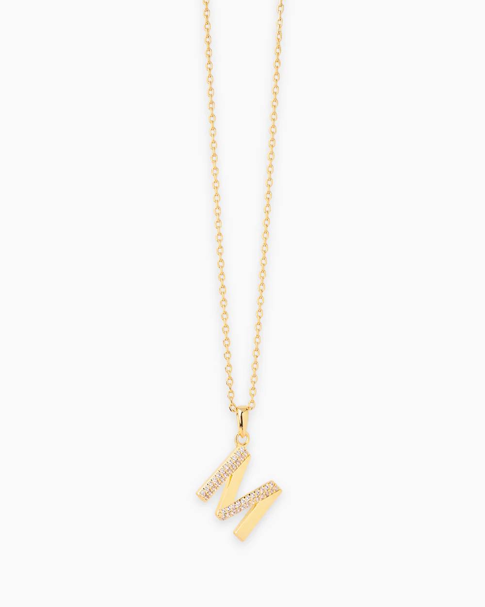 Letter Gold Necklace - Image 18