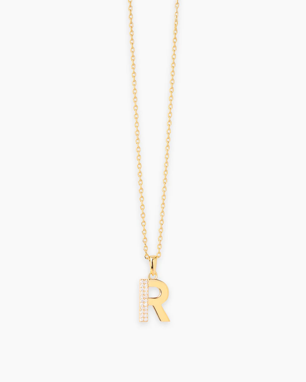 Letter Gold Necklace - Image 23