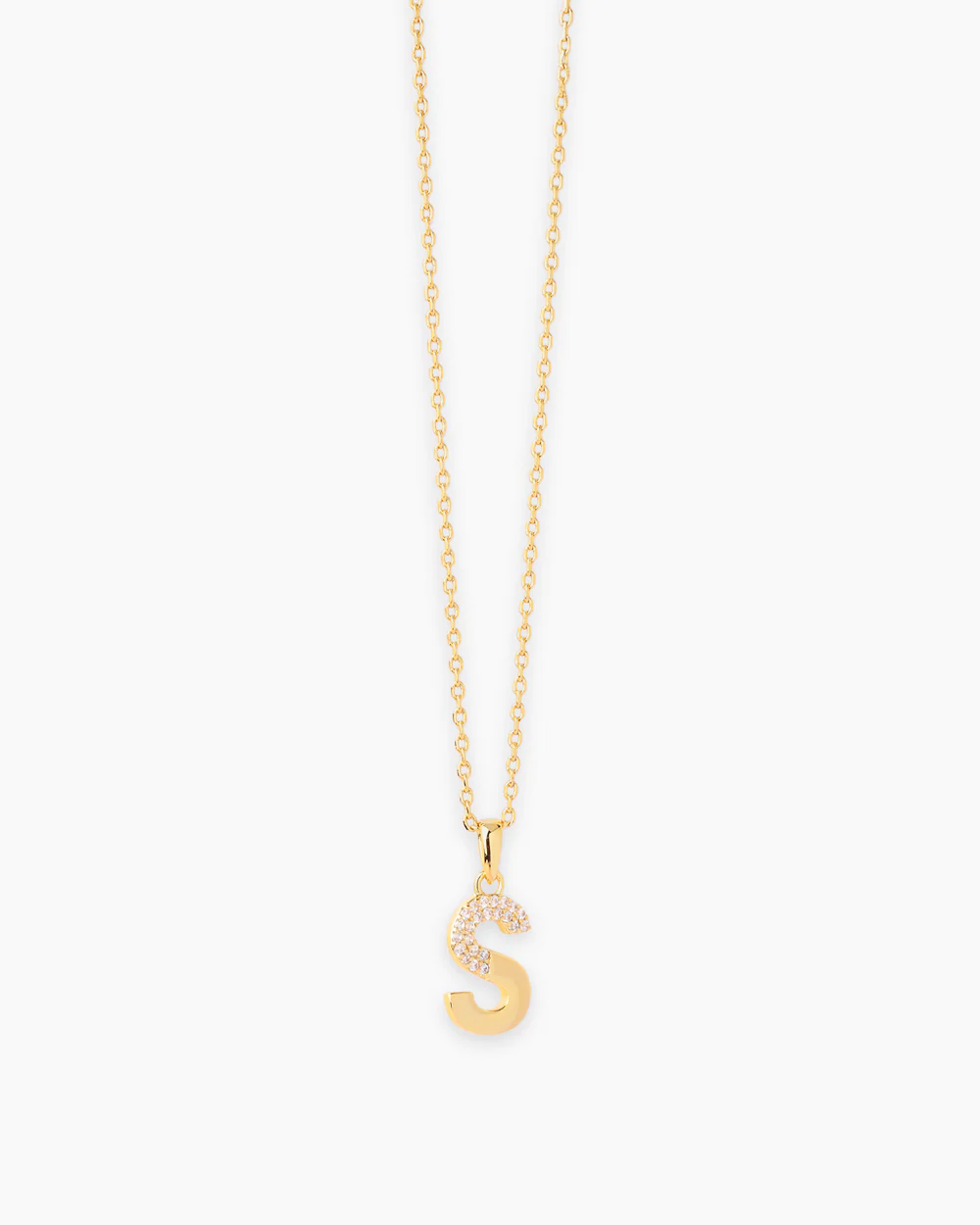 Letter Gold Necklace - Image 24