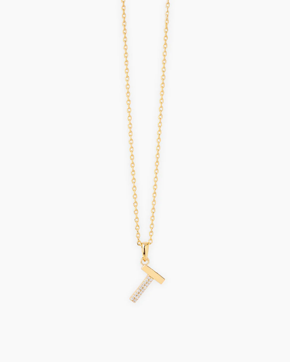 Letter Gold Necklace - Image 25