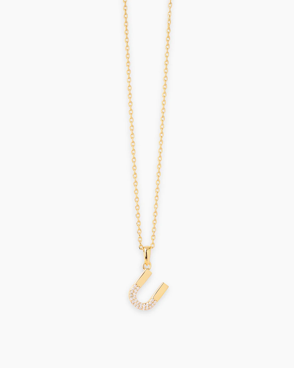 Letter Gold Necklace - Image 26