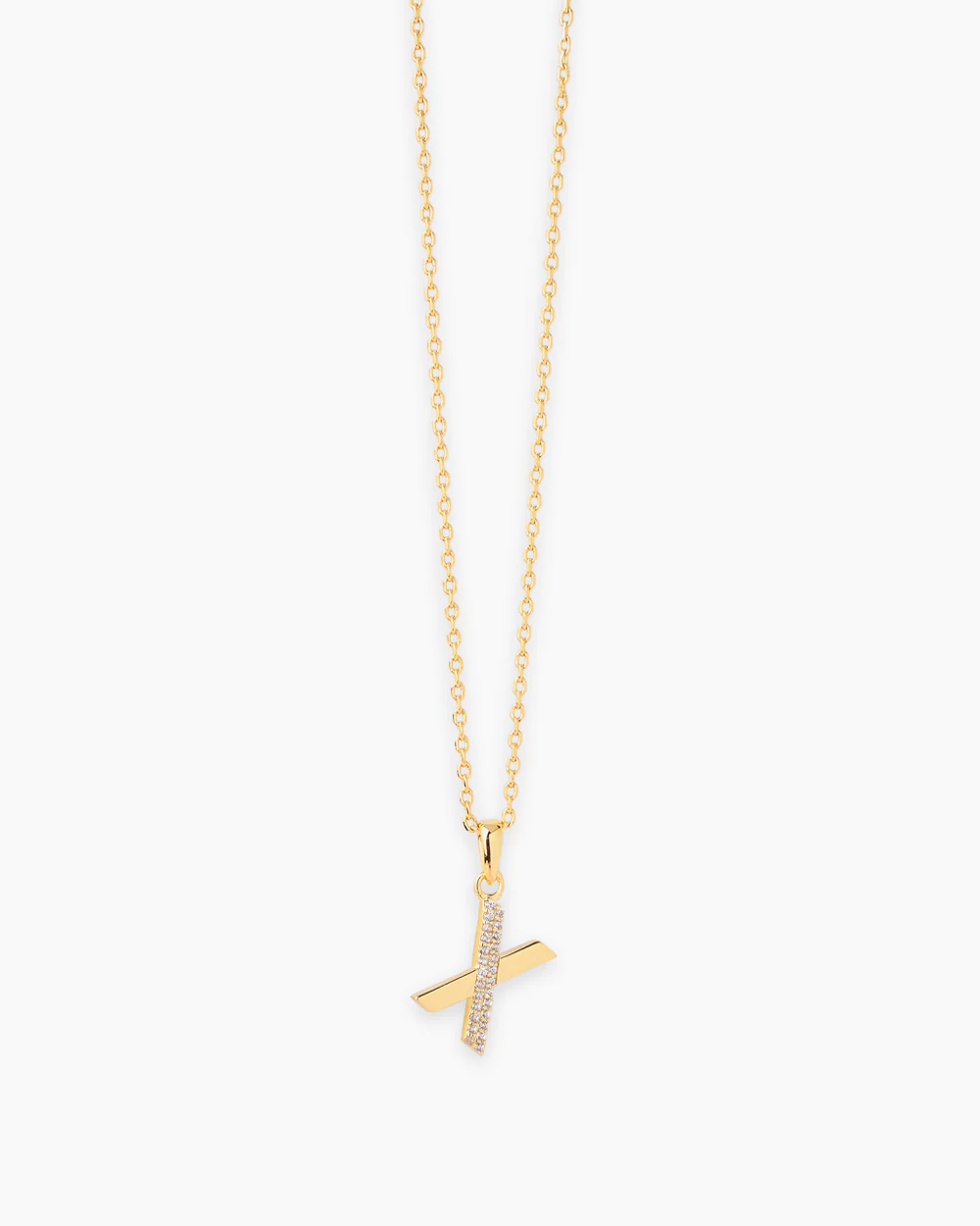 Letter Gold Necklace - Image 29