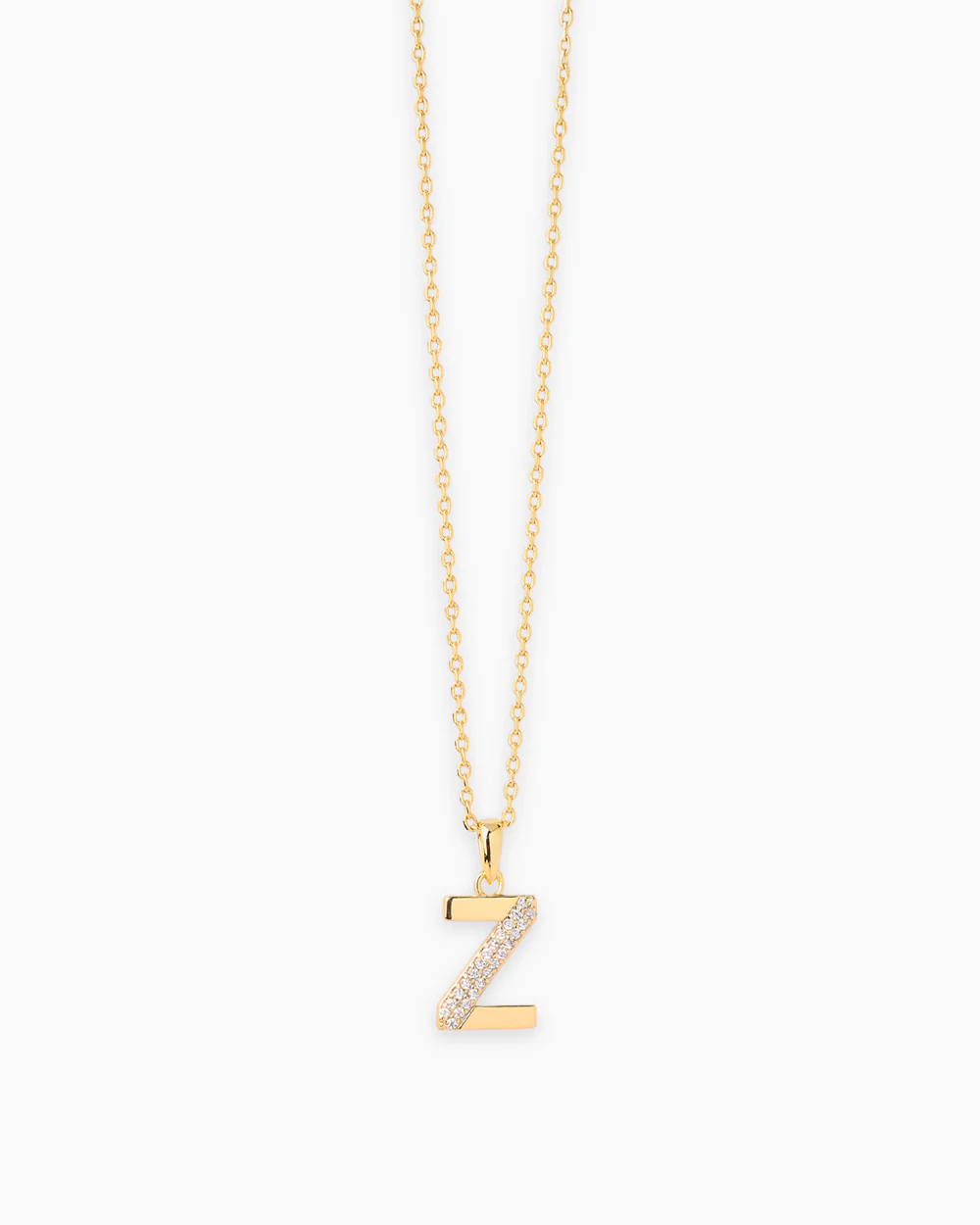 Letter Gold Necklace - Image 31