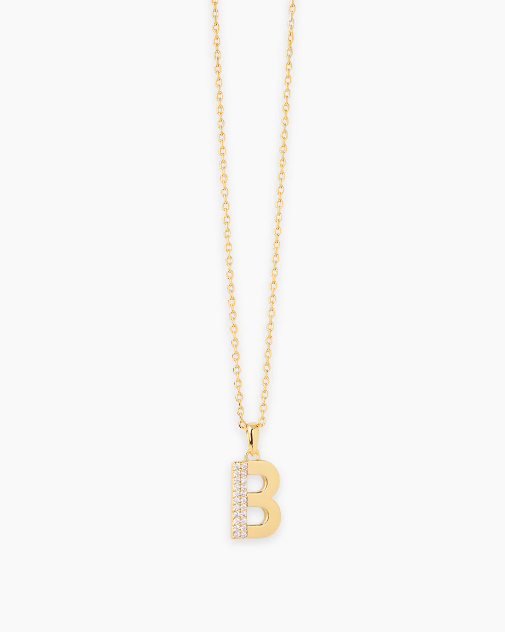 Letter Gold Necklace - Image 7